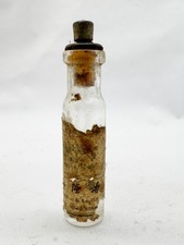 VINTAGE GLAS MEDIZINFLASCHE