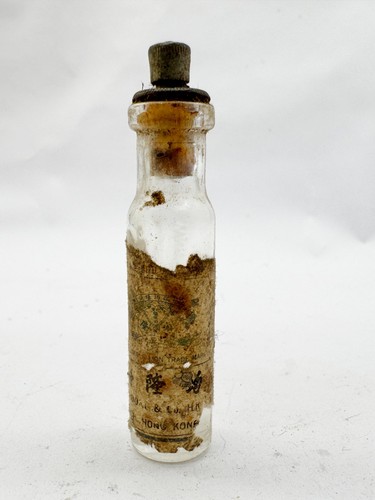 Vintage glas medizinflasche - vintage,
