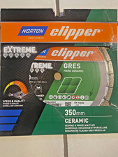 Norton Clipper Diamant Trennscheibe EXTREME GRES 350 x 25,4 mm