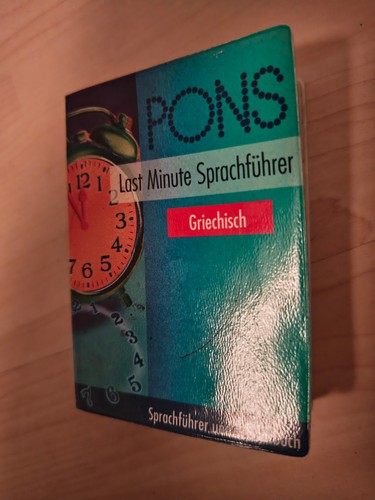 Pons last minute - minute, sprachführer