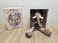 Moulin Roty Les Zazou Baby Plüschtier Elefant Kuscheltier Stofftier 