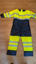Ocean gefütterter PU Regenoverall, Motorrad, Angeln, Baustelle, Outdoor in 3XL