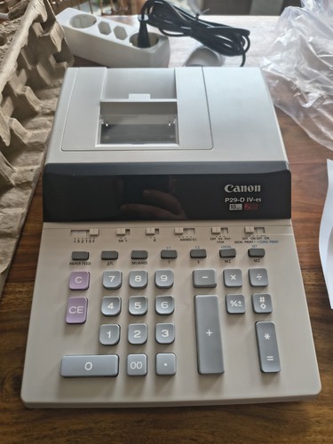 Canon p29 div tischrechner - canon, p29-div