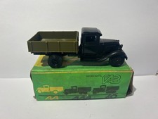 Russian Soviet Diecast, GAZ AA Truck, Boxed, Original, Vintage, Rare.