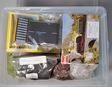 Modellbau H0 Streumaterial Modeliermasse Spachtel etc. - Konvolut