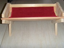 Krippe aus Fichte 46 cm lang