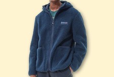 BARBOUR | Polartec Fleece Jacket Hood | M | Blue
