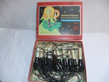 alte Weihnachtsbaumbeleuchtung