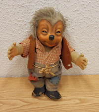 50er Jahre Mecki Micki 728B Steiff Hör Zu TV True Vintage 26 cm