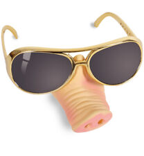 Brille mit Schweinenase