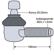 Kugelgelenk Kugelkopf für