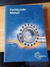 Fachkunde Metall 58. Auflage