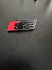 OEM Black Audi S3 Badge Emblem
