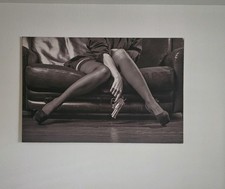 Bilder Leinwand 120 x 80 cm Hängebrücke Wandbild Bild 5031