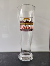 Altes Weizenglas, Weißbierglas Weissbräu Spiegel Friedberg 0,5 L (+1978)