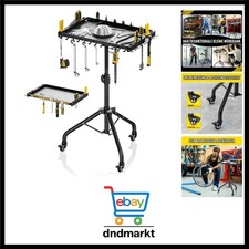 Mobile Werkbank mit Rollen,Kleine Klappbare Werkbank für Garage,Faltbar Arbei...