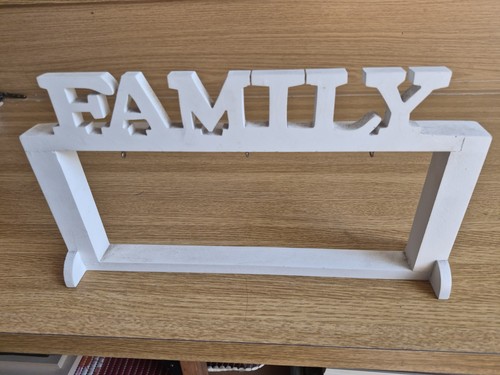 Dekoaufsteller family aus - "family",