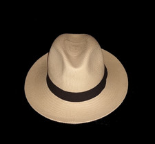 Original Panamahut Strohhut Herrenhut UV-Schutz Sonnenhut Sommerhut Gr. 57