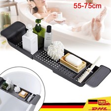 Badewannenablage Ausziehbar Wannenablage Badewannenbrett Badewannenauflage 75cm