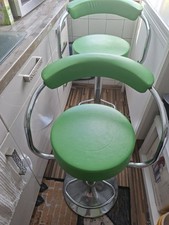 2er Set Barhocker mit Lehne Barstuhl Tresenhocker 360° Drehbar Küchenstuhl