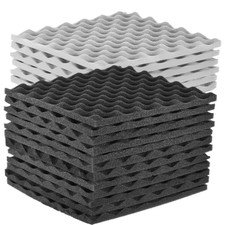 12/24x Raum Akustik Schall Schaumstoff Dämmung Schallschutz Matten 30*30*5cm