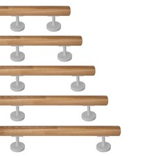 Handlauf Holz Eiche Geländer
