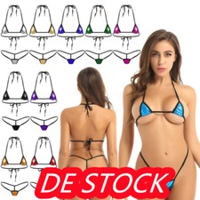 Damen glänzend micro bikini - damen~glänzend,