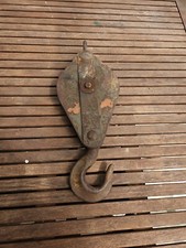 alte Umlenkrolle Flaschenzug