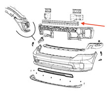 Stoßstangenhalter Front