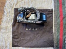 orig. Gucci Dionysus Gürtel Schwarz / Länge 100