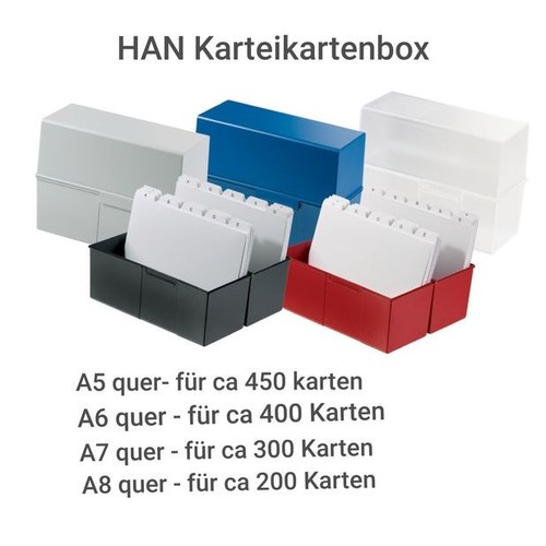 Han karteibox a5 - a7, quer