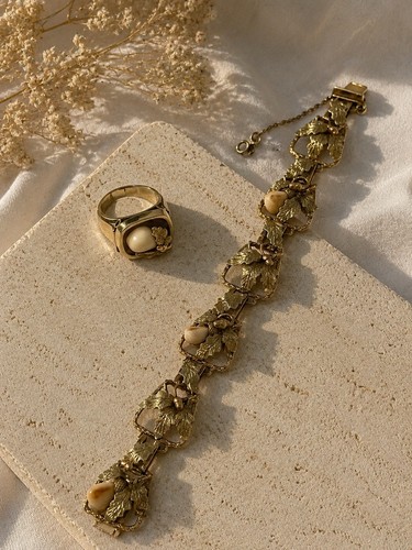 585 gold schmuckset - gold, trachten