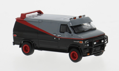 Modellauto furgon team ateam - furgon,