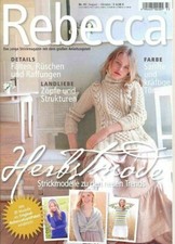 ?Rebecca Nr.43  Strickmagazin ?Herbstmode,Landliebe -37 wunderschöne Modelle