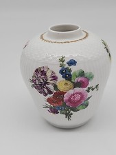 Antike Royal Copenhagen Vase 1780 Handbemalt Top