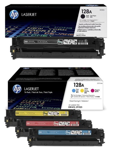 Original 128a toner - 4x,