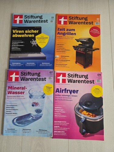 Stiftung warentest - 4x,