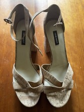 Nine West Kork-Optik Plateau