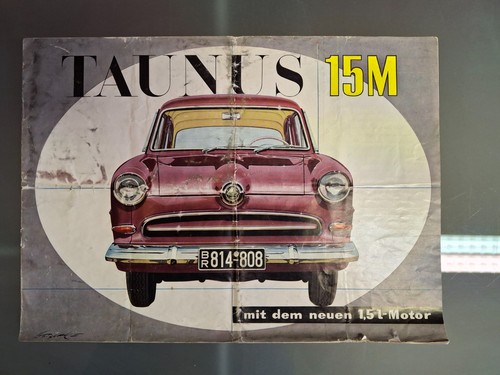 Prospekt ford taunus 15m pkw - prospekt,