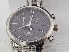 MAURICE LACROIX "LES CLASSIQUES [43mm]  PHASES DE LUNE"- Armband-Uhr - Full Set 