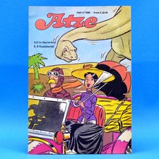 DDR Atze 4 1990 April Fix und Fax Jürgen Kieser Comic Zeitschrift 88