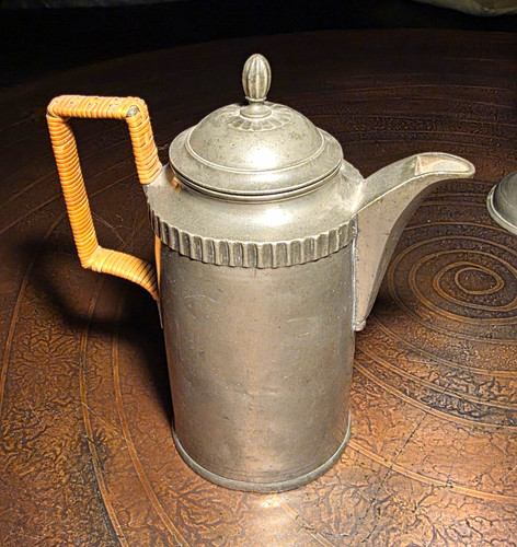 Antike zinnkanne biedermeier - antike,