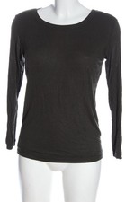 ZARA Longsleeve Damen Shirt Gr. DE 36 hellgrau Casual-Look