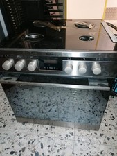 Amica EHEG 12521 E Herd-Set mit Gaskochfeld, Edelstahl, NewPlatinum 