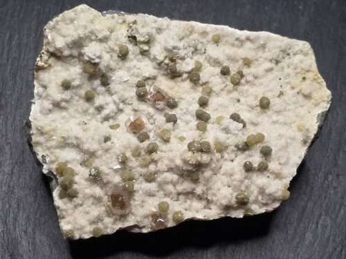 Gyrolith kristall stufe - gyrolith,