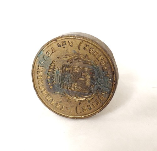 Bronze siegelstempel wappen - bronze,
