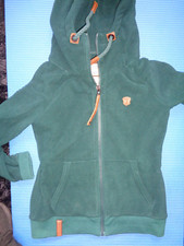 Naketano Kapuzenpullover Hoodie Gr. L* M* Fleece grün, NW,
