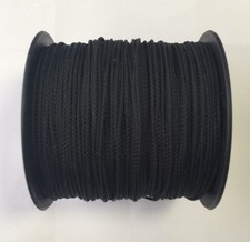 Drachenschnur Takelgarn PES 100 Meter verschiedene Stärken schwarz