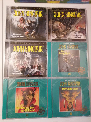 John sinclair hörspiel cd - john,