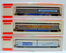 Arnold Spur N, 3 Schiebewandwagen 4453,4734 und 4748 in OVP